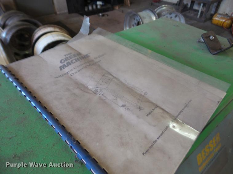 image for item DS9462 2012 Besser Industrial Tools Green Machine nitrogen conversion station