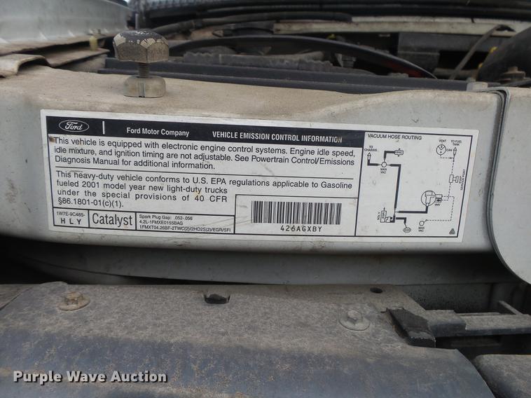 image for item DS9712 2001 Ford Econoline E250 van