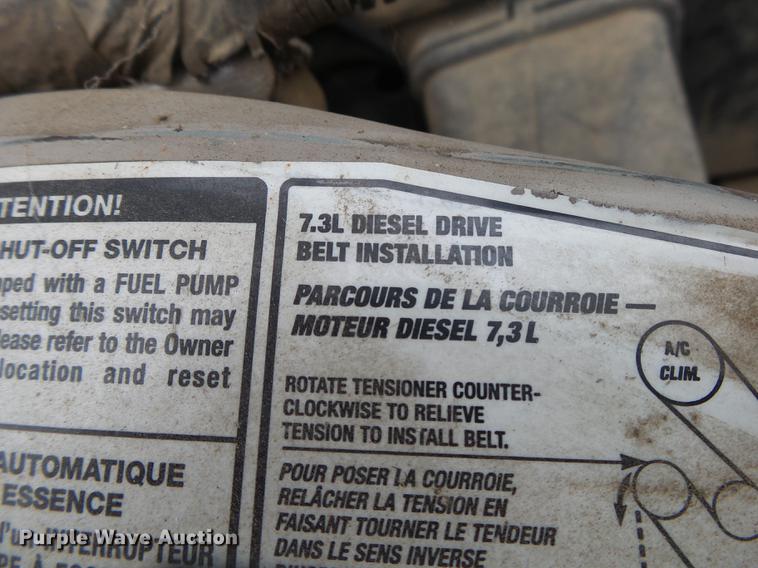 image for item DS9714 1999 Ford F350 Super Duty SuperCab pickup truck