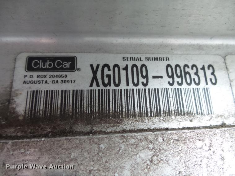 image for item DS9716 Club Car Turf 2XRT golf cart