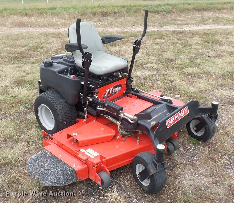 image for item DW9068 Gravely ZT2760HD ZTR lawn mower