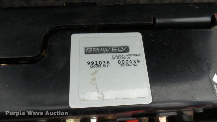 image for item DW9068 Gravely ZT2760HD ZTR lawn mower