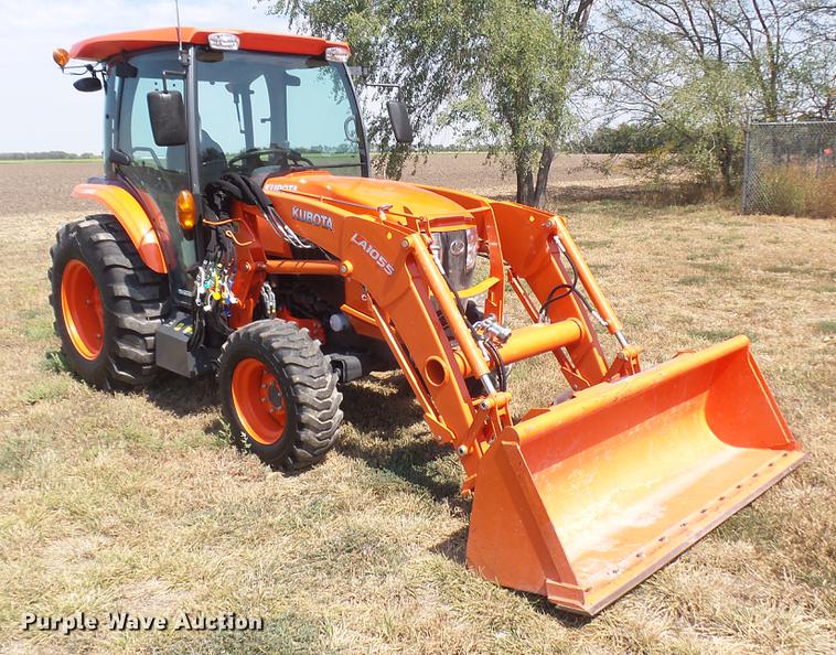 image for item EB9073 Kubota L6060 MFWD tractor