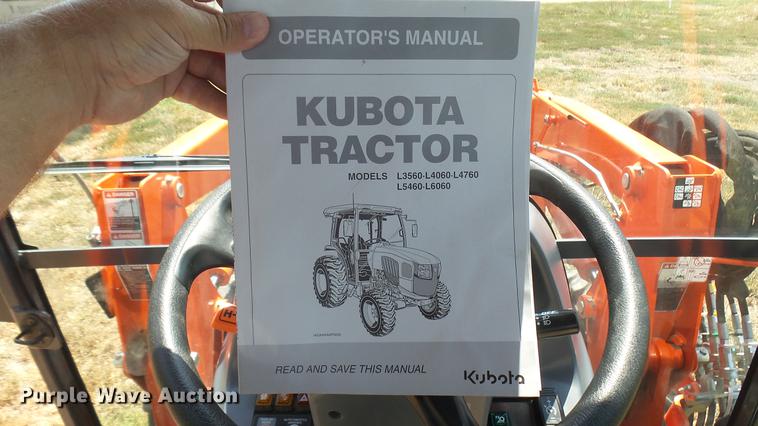 image for item EB9073 Kubota L6060 MFWD tractor