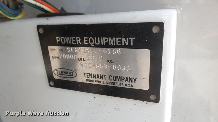 image for item EB9150 Tennant Sentinel street sweeper