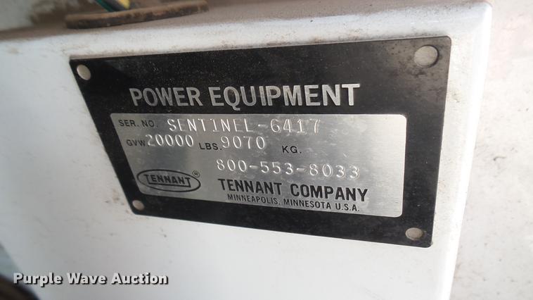 image for item EB9151 Tennant Sentinel street sweeper