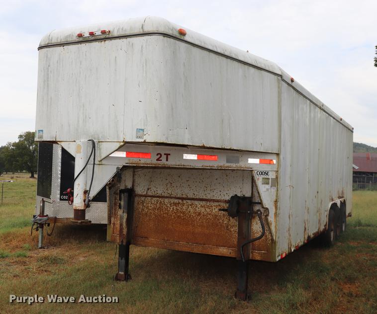 image for item ED9509 2000 Coose enclosed cargo trailer