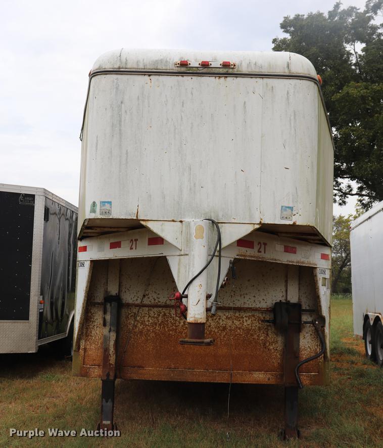 image for item ED9509 2000 Coose enclosed cargo trailer