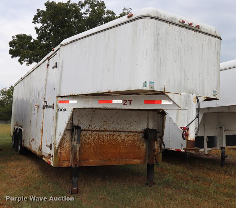 image for item ED9509 2000 Coose enclosed cargo trailer