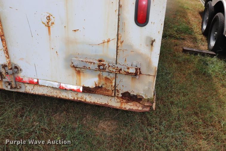 image for item ED9509 2000 Coose enclosed cargo trailer