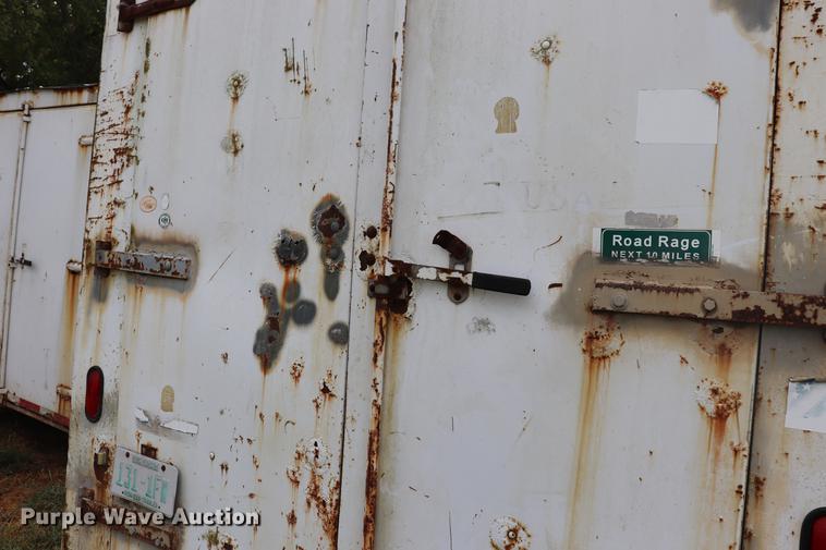 image for item ED9509 2000 Coose enclosed cargo trailer