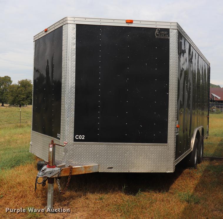 image for item ED9510 2012 Cargo Craft enclosed cargo trailer