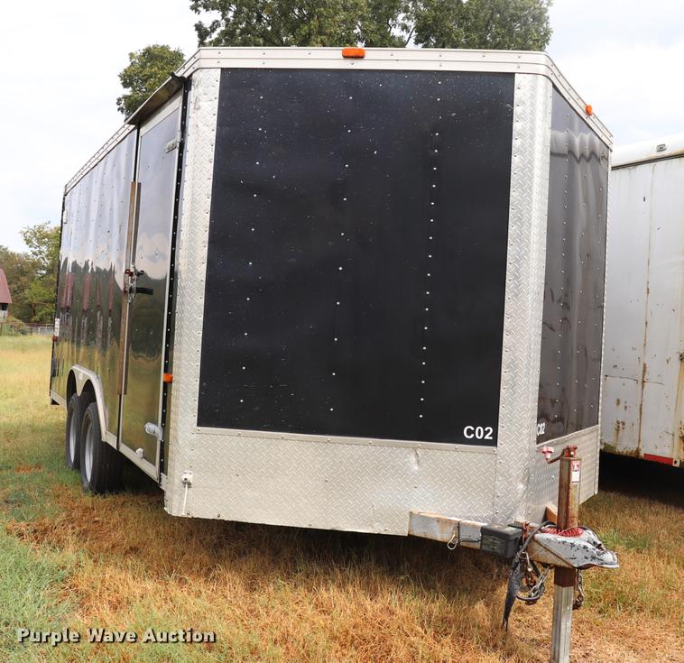 image for item ED9510 2012 Cargo Craft enclosed cargo trailer