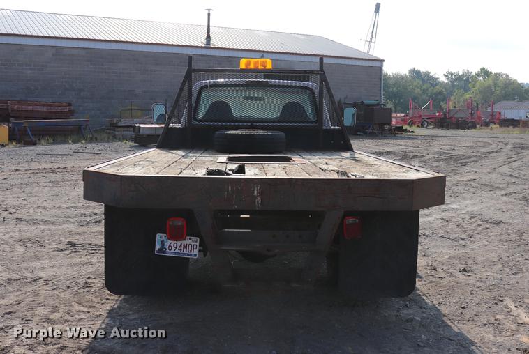 image for item ED9520 1996 Ford F450 Super Duty flatbed truck