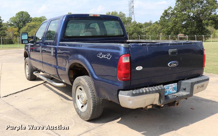 image for item ED9535 2008 Ford F250 Super Duty Crew Cab pickup truck