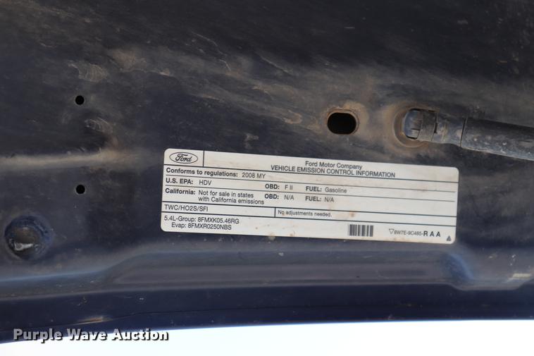 image for item ED9535 2008 Ford F250 Super Duty Crew Cab pickup truck