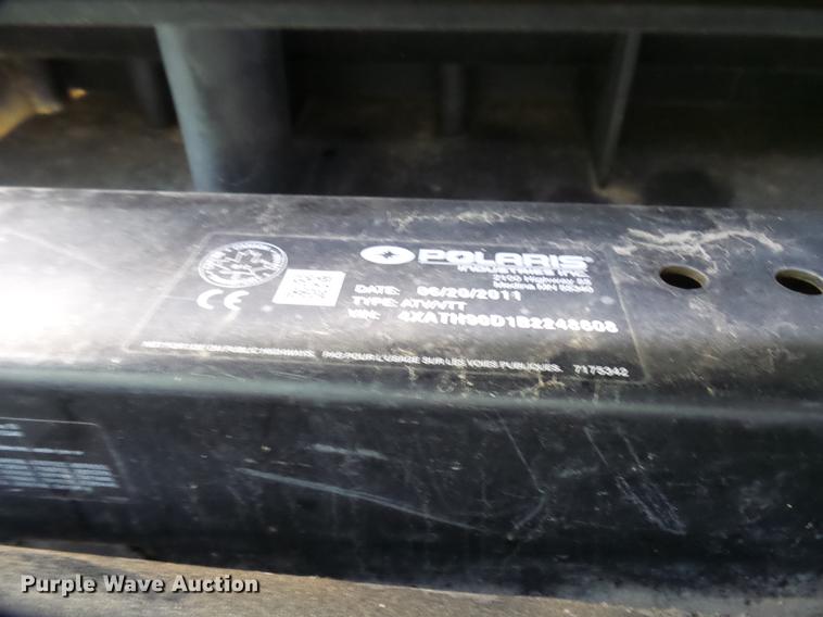 image for item K1838 2011 Polaris Ranger utility vehicle