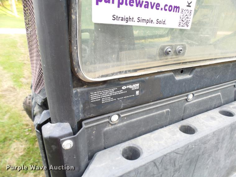 image for item K1844 2013 Polaris Ranger Brutus utility vehicle