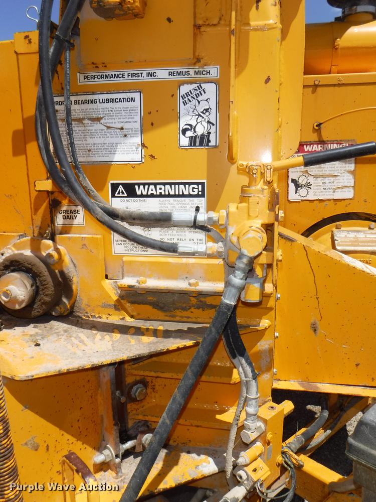 image for item K5897 1997 Brush Bandit 250XP chipper