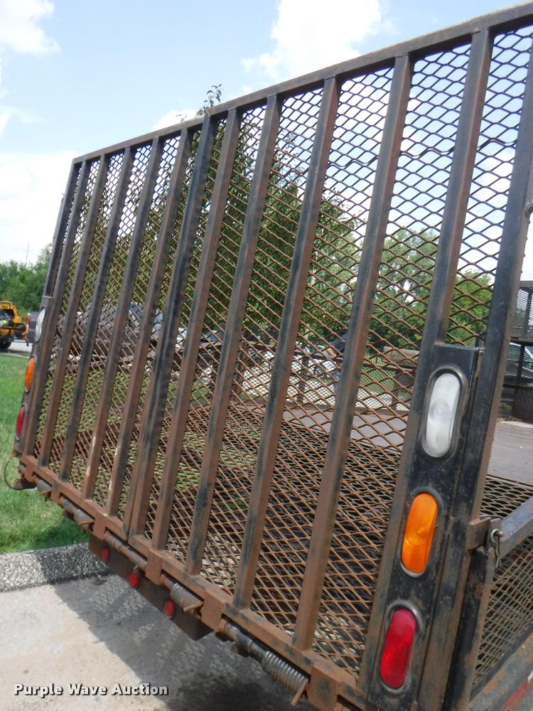 image for item K5911 2004 Mitsubishi Fuso FE640 flatbed truck