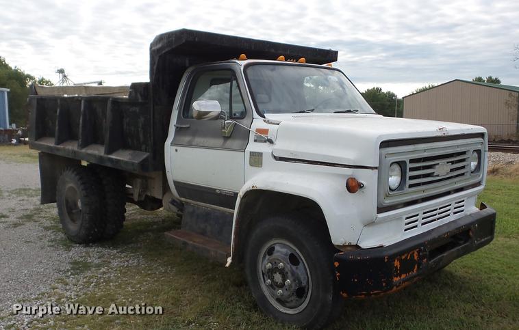 image for item K6368 1977 Chevrolet C60 dump truck