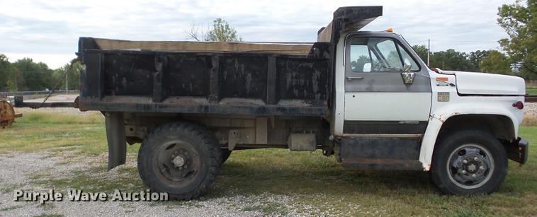 image for item K6368 1977 Chevrolet C60 dump truck