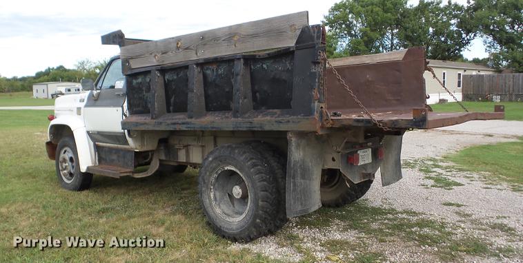 image for item K6368 1977 Chevrolet C60 dump truck