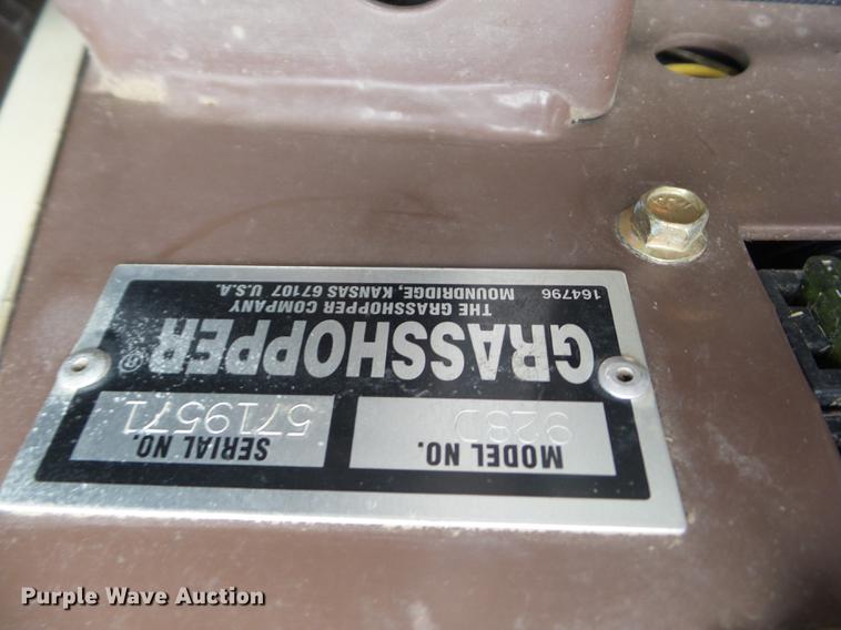 image for item K6369 Grasshopper 928D lawn mower