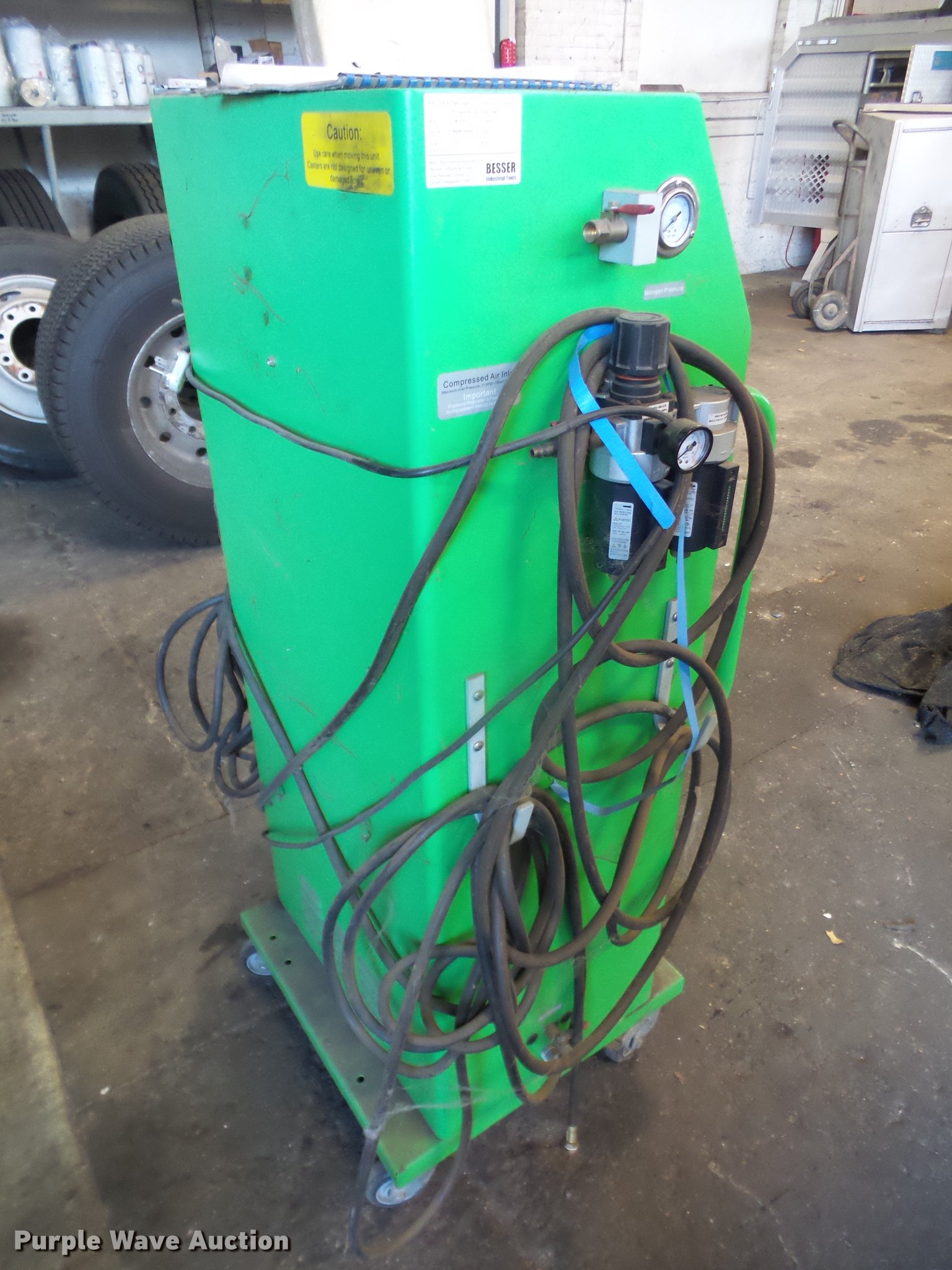 2012 Besser Industrial Tools Green Machine nitrogen conversion station