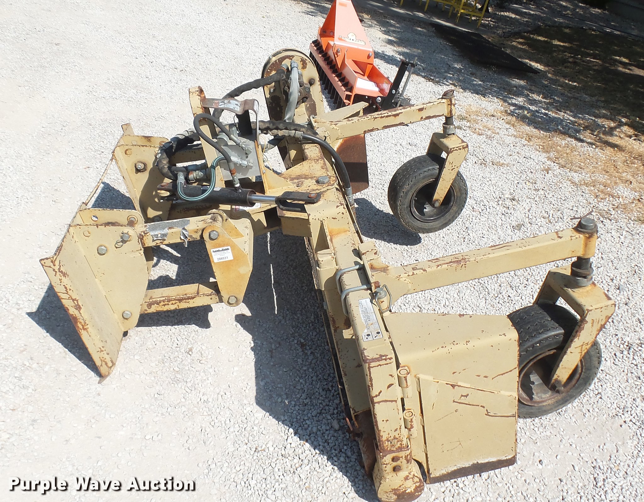 Land Pride SR2572 landscape rake in Hesston, KS Item EB9054 sold