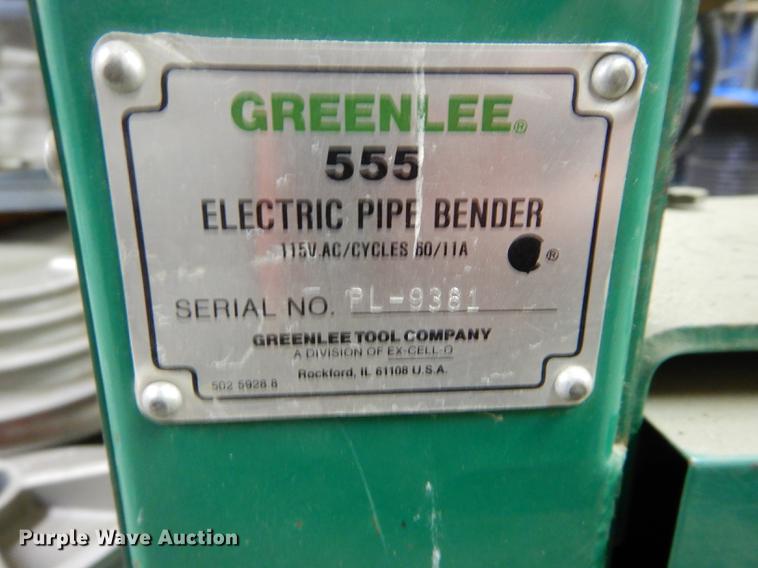 image for item DS9817 (2) pipe benders