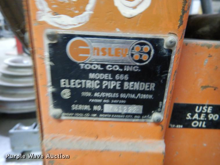 image for item DS9817 (2) pipe benders