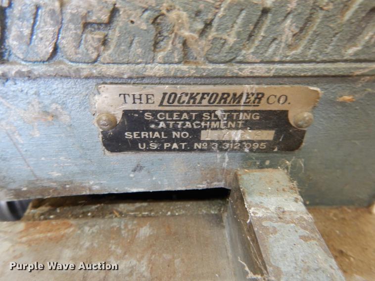 image for item DS9836 The Lockformer Company cleatformer