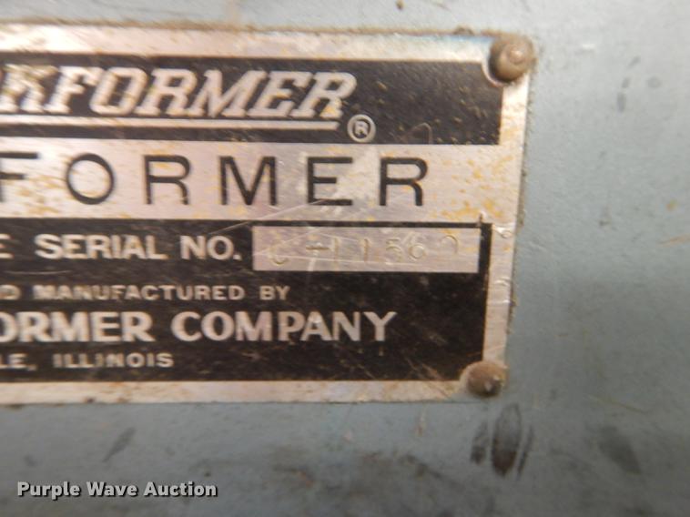 image for item DS9836 The Lockformer Company cleatformer