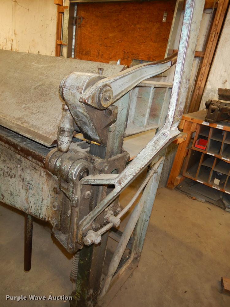 image for item DS9843 Whitney-Jensen metal brake