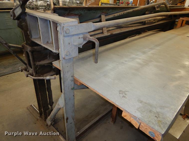 image for item DS9843 Whitney-Jensen metal brake