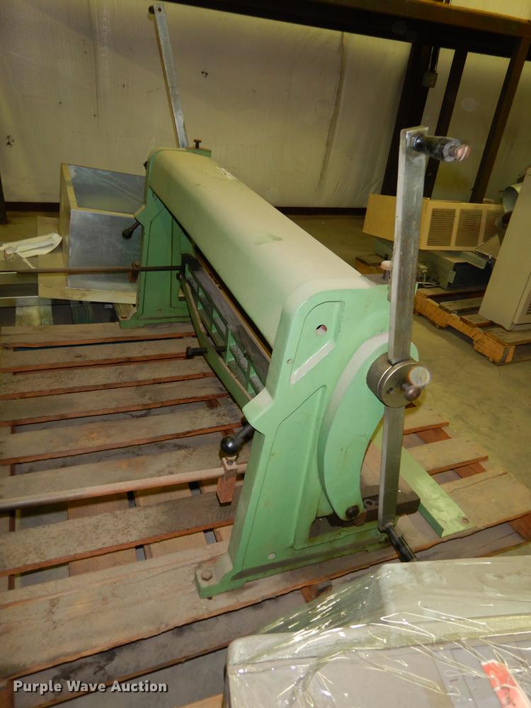 image for item DS9874 Sheet metal bender/shear/slip roll machine