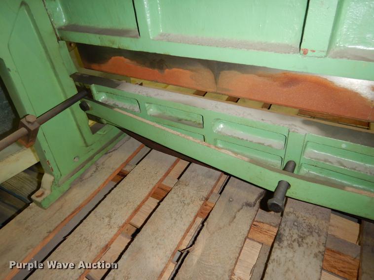 image for item DS9874 Sheet metal bender/shear/slip roll machine