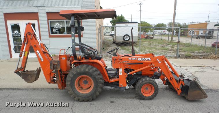 image for item K6370 Kubota B20 MFWD tractor