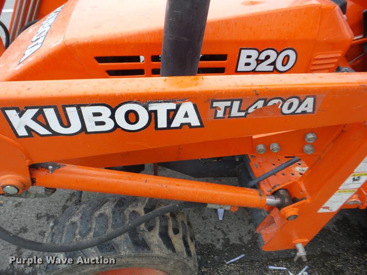 image for item K6370 Kubota B20 MFWD tractor