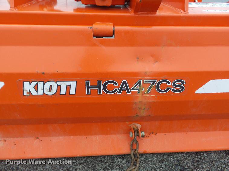 image for item CC9608 2015 Kioti HCA47CS roto tiller