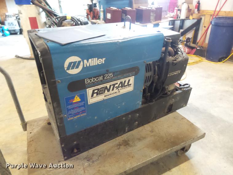 image for item CC9613 1997 Miller Bobcat 225G Plus welder/generator
