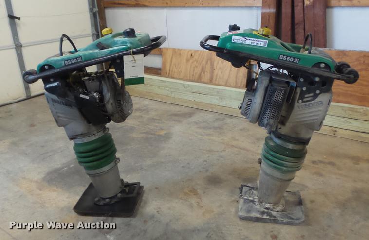 image for item CC9615 (2) 2005 Wacker BS60-2i compactors