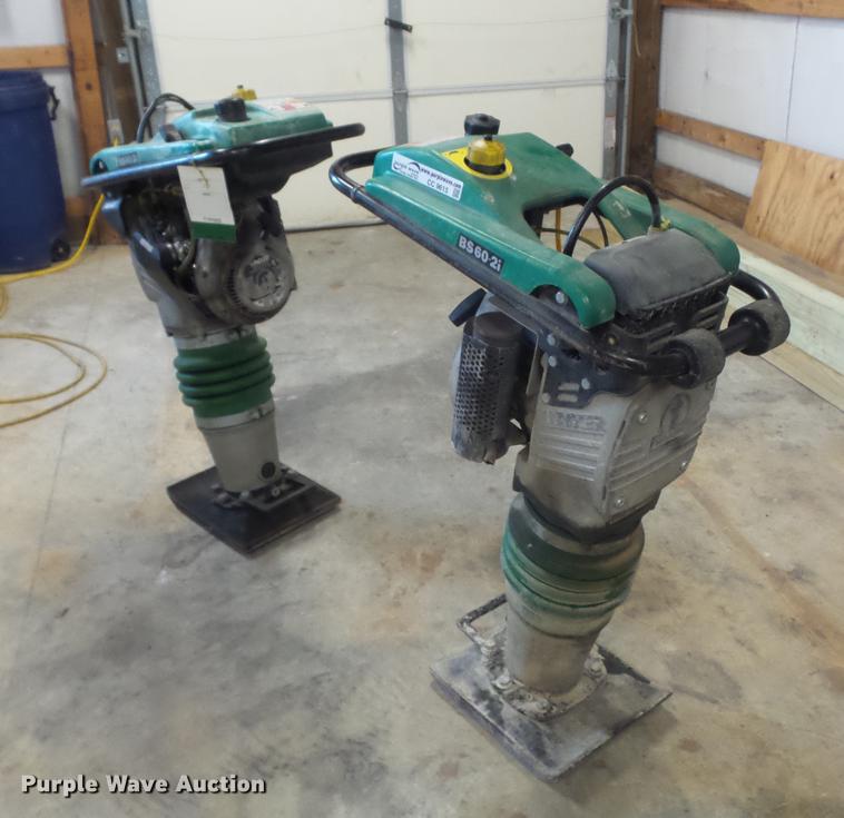 image for item CC9615 (2) 2005 Wacker BS60-2i compactors