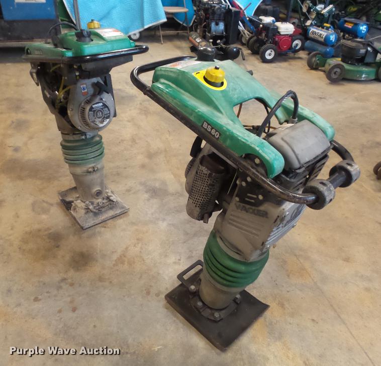 image for item CC9615 (2) 2005 Wacker BS60-2i compactors