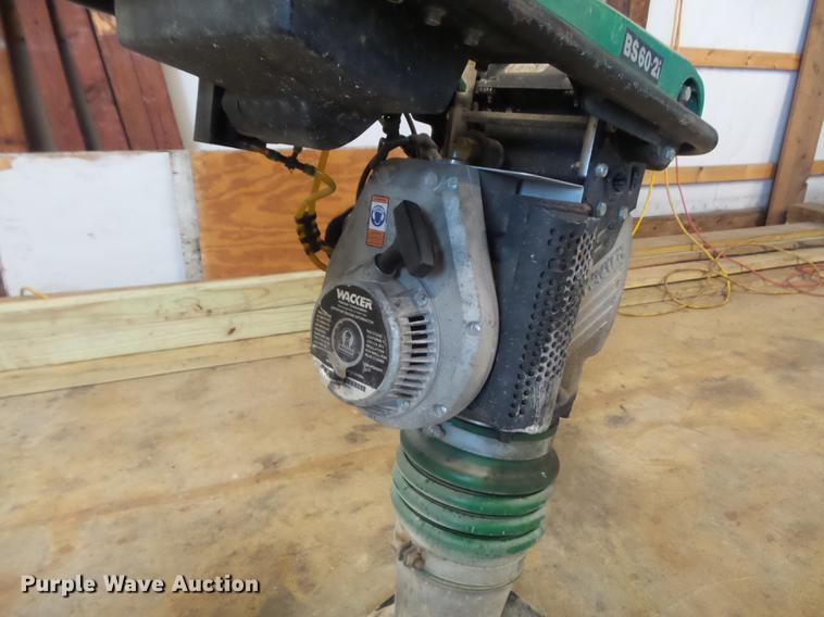 image for item CC9615 (2) 2005 Wacker BS60-2i compactors