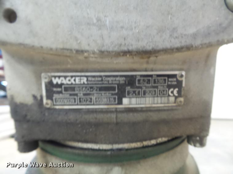 image for item CC9615 (2) 2005 Wacker BS60-2i compactors