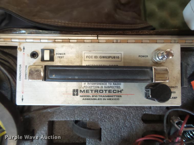 image for item CC9624 1991 Metrotech 810 utility locator