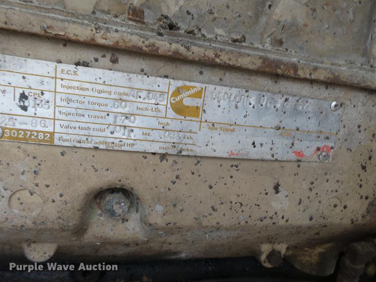 image for item DA2377 1986 Freightliner dump truck