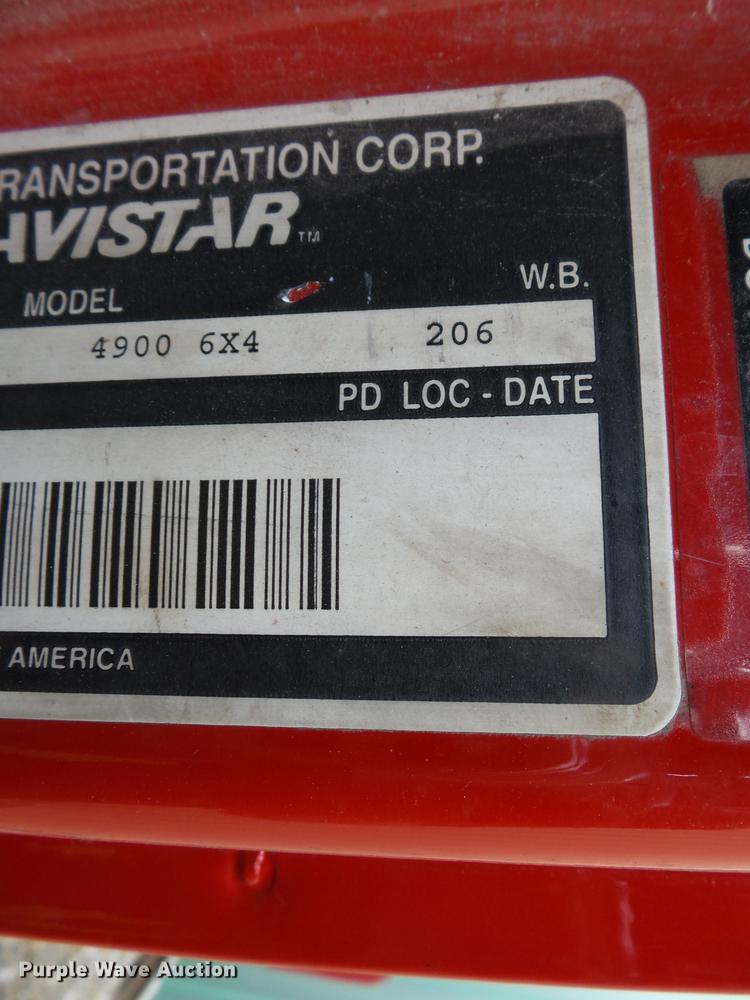 image for item DA2380 1999 International 4900 dump truck